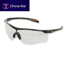 Stainless steel safety glasses EGB9STrubberpolycarbonate
