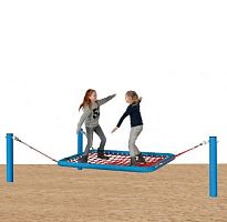 Free-standing hammock TAPPETO DI ALADINO for playground