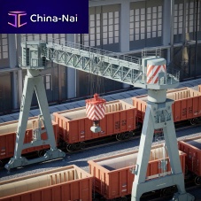 Rail-mounted gantry crane for containerfor ship loadingfor heavy loads