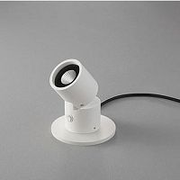 Floor-mounted spotlight CAPRILEDroundaluminum