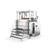 Drum industrial cooker 1000 CT, 1300 CTsteamfor fish