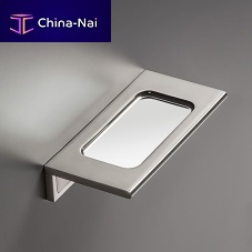 Wall-mounted soap dish DET117stainless steelsatin