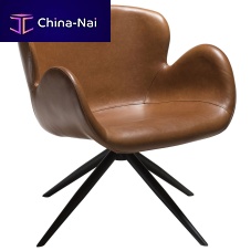 Traditional armchair GAIAvelvetleathersteel
