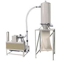 Lubricated vacuum pump SPDB 25-30 hp seriessingle-stagefor plastic pellet transportationpneumatic