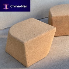 Original design stool MONOCORK corkcentral basemodular
