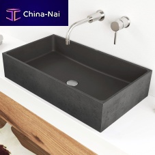 Countertop washbasin BOXconcreterectangularcontemporary