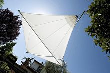 Fabric shade structure LIBECCIOhomefor public space
