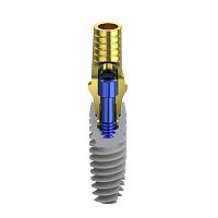 Cylindrical dental implant B1titaniuminternalconical