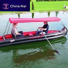 Boat sun awning SPEEDfor canoes and kayaksaluminum framepolyester