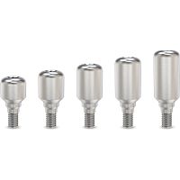 Titanium healing cap HCN seriesfor implant abutments