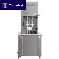 Can crimping machine semi-automaticpneumatictwin-head