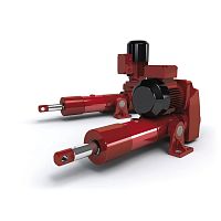 Linear actuator Rolaram serieselectricball screwroller screw