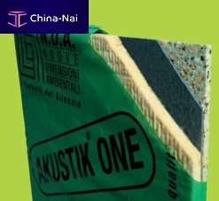Thermal-acoustic insulation AKUSTIK ONEpolyurethanepanelfor exterior insulation finishing systems