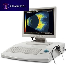 On-platform, tabletop ultrasound system ODM-2200for ophthalmic ultrasound imagingB/W