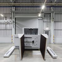 Compression testing machine innClampautomaticfor packaginghorizontal