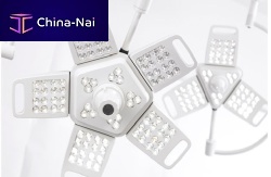 Ceiling-mounted surgical light TriLite LS800 SeriesLED3-arm95