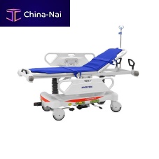Patient transfer stretcher trolley YA-PS04manualheight-adjustable2-section
