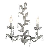 Traditional wall light ELYSEEindoorironglass