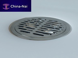 Stainless steel shower drain chrome
