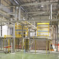 Anodizing plant