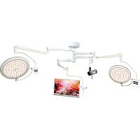 Ceiling-mounted surgical light ultra thin KS-7050+C+MLEDveterinarydental