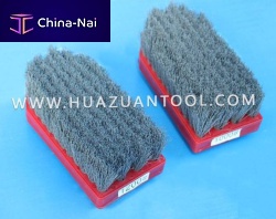 Abrasive brush diamond