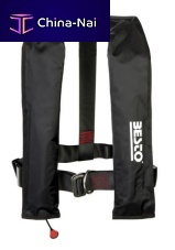 Self-inflating life jacket Raider Style 150N150 Nunisexwith safety harness
