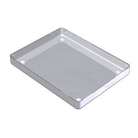 Stainless steel instrument tray 182460
