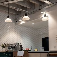 Pendant lamp CHARONpolycarbonatecontemporarywireless