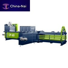 Vertical baling press EP 60horizontalchannelfor cardboard