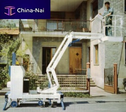 Self-propelled telescopic boom lift PEL serieselectriccompact