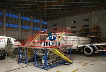Aircraft nose dock 49fuselagewingmovable