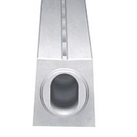 Drainage channel with central slot PROFILE I-1concreteroad