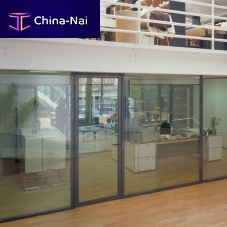 Removable partition OPALEfixedslidingglazed