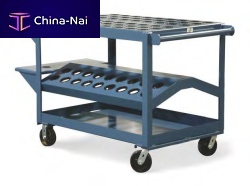 Service cart SC-15311polyurethanetool-holderwith swivel casters