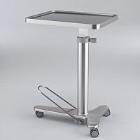 Stainless steel instrument table 232.4170.0/232.4180.0
