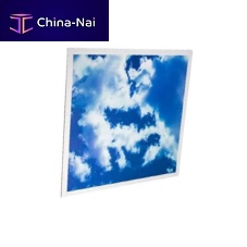 Contemporary ceiling light PL-60-60-3DsquarealuminumLED