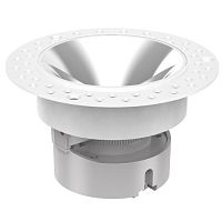 Semi-recessed spotlight HD-YM3075-SLEDroundIP20