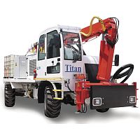Concrete spraying machine IS26tracked