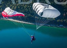 Rescue parachute QUADRO seriessingle place
