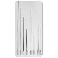 Blunt needle atraumatic