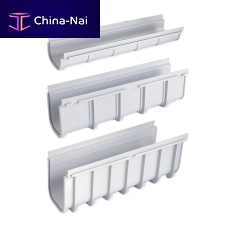 Single drainage channel CN13-01 polypropylenefor swimming poolwhite