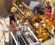 Compact boring machine PBA series