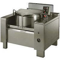 Continuous industrial cooker 291148stainless steelwith mixer