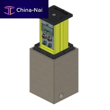 Fixed bollard VM01retractablefor airportelectric
