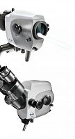 Binocular colposcope i View 21 COLPOexamination chair-mounted