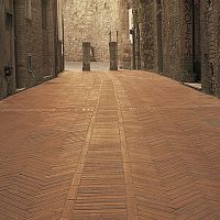 Indoor tile WIRE CUToutdoorfor floorterracotta