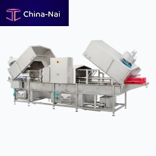 Water washing machine CRATES & BASKETS WASHERSsteamautomaticfor the food industry