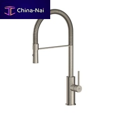 Countertop mixer tap SSX543stainless steelkitchen1-hole