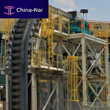 Belt conveyor verticaltransferrecycling